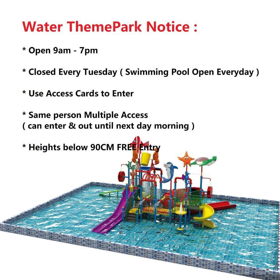 B - Lagoon Water Themepark Suite Melaka Town Exteriör bild